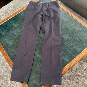 Mountain Khakis Men’s Performance Pants. Size 36x36 Slim Fit